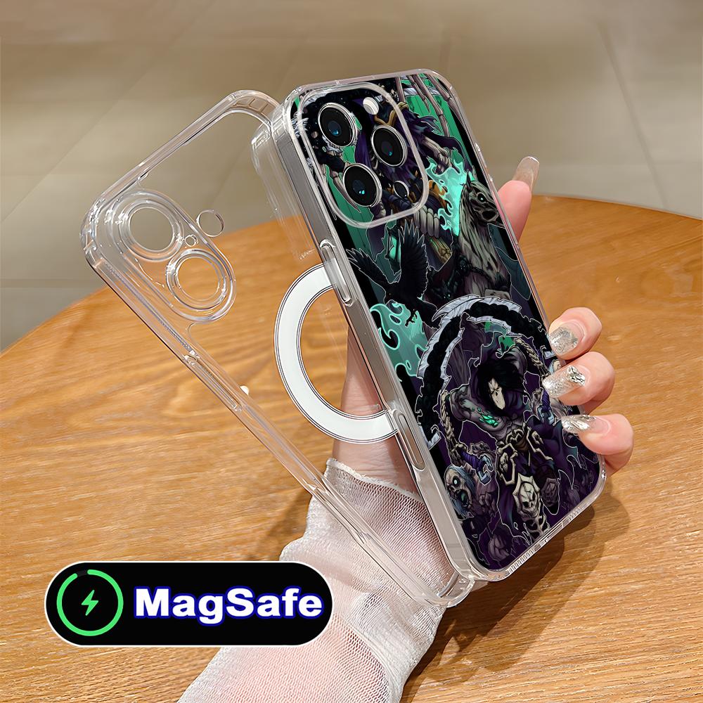 Игровой чехол для мобильного телефона Darksiders для iPhone 17 16 15 14 13 12 11 Air Pro Max Plus Mini Magsafe Прозрачный Цветной Чехол Красивый