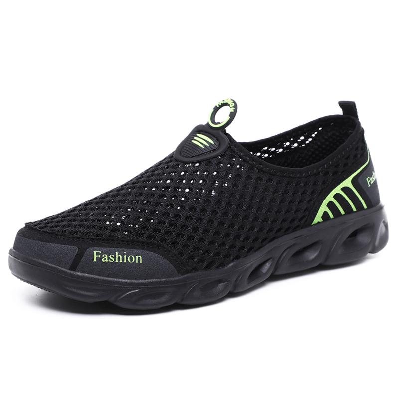 Unisex Footwear Lightweight Hollow Out Casual Sport Shoes In Mesh Water Shoes