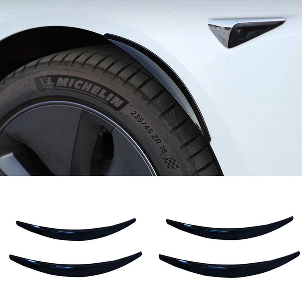 Автомобильные невидимые брызговики для модели Tesla 3 Y, передние и задние колеса, брызговики из АБС-пластика, крыло с защитой от царапин