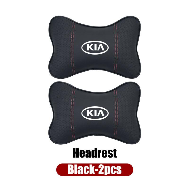 Car Logo Seat Belt Shoulder Cover Anti-wear Protection Pad Auto Accessories For KIA Ceed Sportage Rio K5 K2 Optima Cerato wscap11