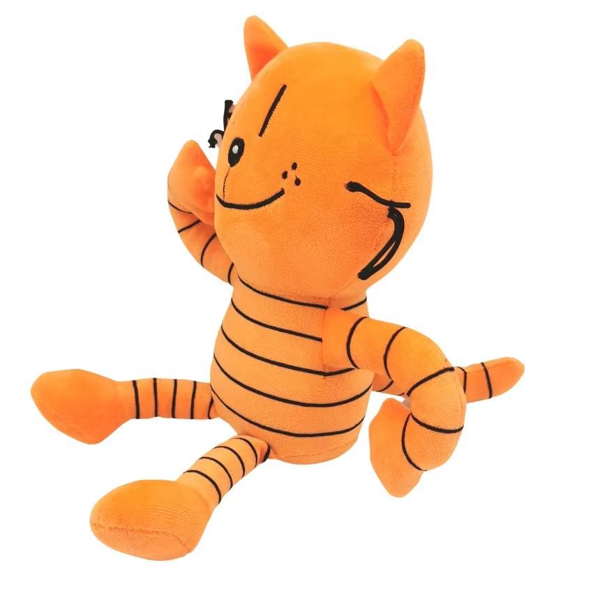 25Cm Cute Dog Man Plush Toys Dogman Soft Stuffed Doll Cartoon Petey The Cat Puppy Chief Plushie Animals Figures Birthday Gifts