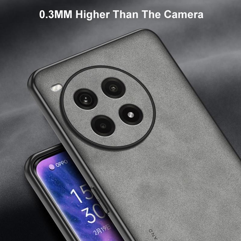 Для OnePlus Ace 3 Pro Чехол Роскошный PU Кожаный Чехол Для Телефона Для OnePlus Ace 3 Ace3 Pro 5G Задняя Крышка Матовый Силикон Полная Защита