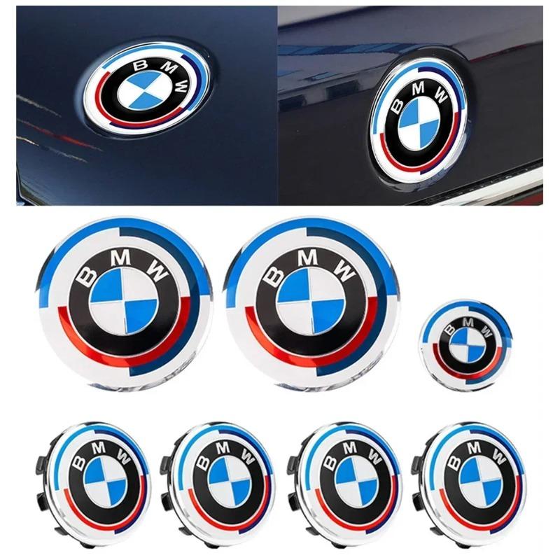 7 шт. Эмблема 50-го рабочего Значок Логотип Наклейка Автомобиль Передний капот Задняя крышка багажника Автоаксессуары Для BMW 82 мм 74 мм 68 мм 45 мм 56 мм