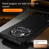 Для Honor Magic 6 6 Pro высококлассный чехол из веганской кожи с металлической защитой объектива, противоударный и устойчивый к отпечаткам пальцев