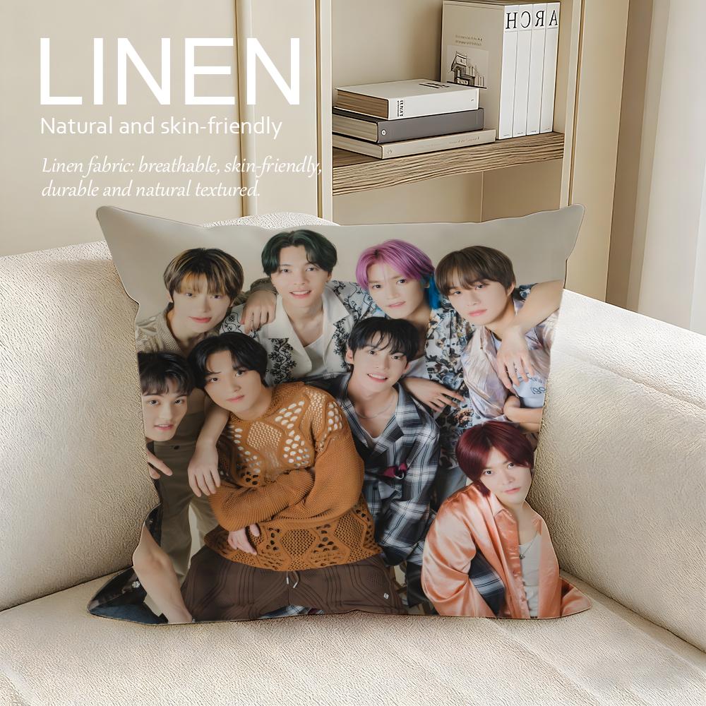 Music NCT Cushion Cover Pillowcase Set Pcs x x Breathable Washable Sofa Cushion Cover