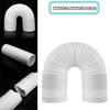 Flexible Hose Portable Ac Hose Connector Extra Long Pipe Air Conditioning Pipe  Exhaust Vent