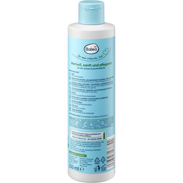 DM Balea Natural Beauty Гель для душа с кокосом и пионом 250 мл