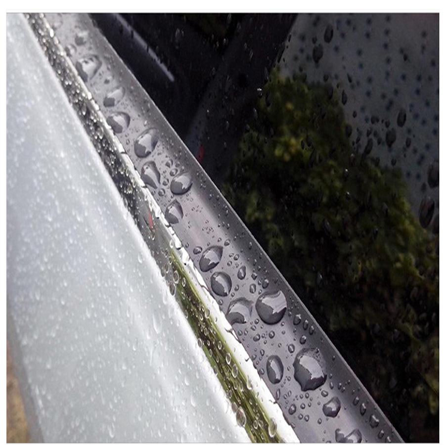 15 мм 4 метра автомобильный уплотнитель лобового стекла, резиновое уплотнение, окантовка для оконного стекла, водонепроницаемая дождевая резиновая прокладка для автоаксессуаров