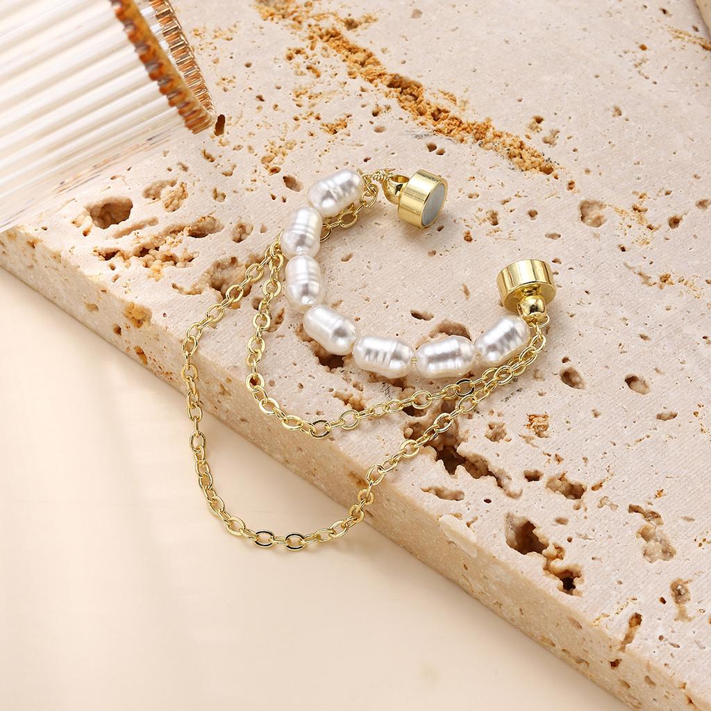 Трендовый высококачественный магнитный жемчужный кисточка без пирсинга ушей ушной клипса персонализированная ушная косточка клипса