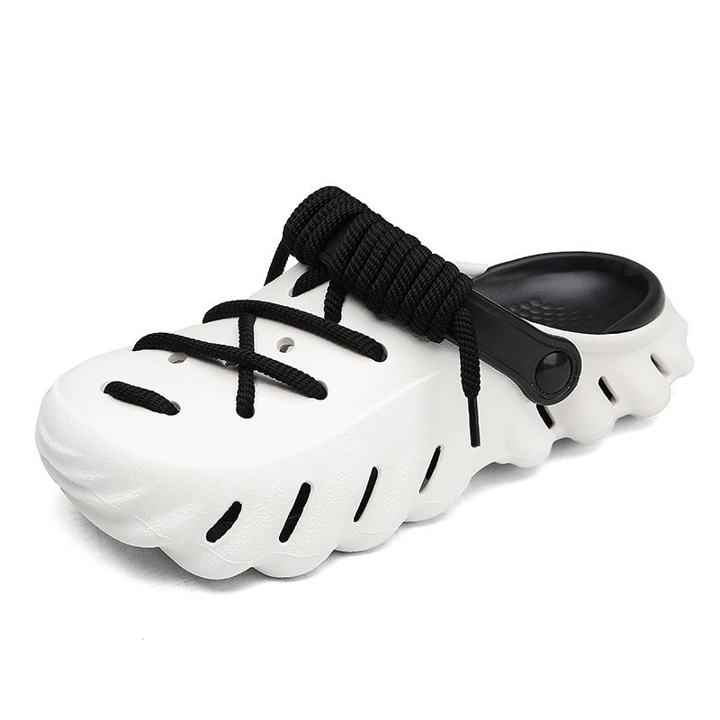 Новые мужские тапочки, летняя мода, плоская обувь, шлепанцы, пляжные легкие сандалии для ходьбы, уличные сандалии