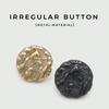 Премиальные нестандартные круглые металлические пуговицы для костюмов, свитеров, пальто и курток