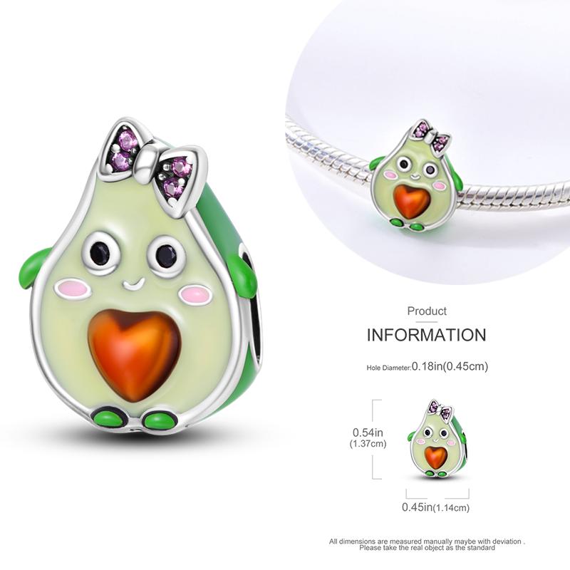 Charms Copper Beads For Women Fit Original Bracelet Animals Diy Pendants Jewelry