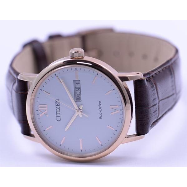 Citizen Men's BM9012-02A ( Watch CITIZEN COLLECTION Eco-Drive Day-Date Men's) Round Watch Brown