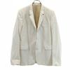 Made In Italy Tailored Jacket Ivory Blazer Men's Used