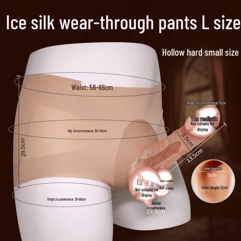 Силиконовый реалистичный фаллос, носимые трусики для лесбийских игрушек Lala