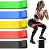 5Set TPE Resistance Bands Fitness  Rubber Loop Bands Strength Training Workout Expander Yoga Gym Equipment Elastic Rubber Loop