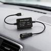 Гибкий ПВХ DC5.5x2.1мм на USB C Кабель Питания для Видеорегистратора Маршрутизатора Камеры Безопасности USB C Понижающий Преобразователь Провод