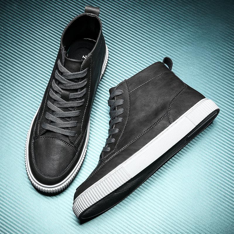 Высококачественные легкие нескользящие мужские ботинки 2024 года, новая мужская повседневная обувь, модная удобная дышащая деловая обувь 44