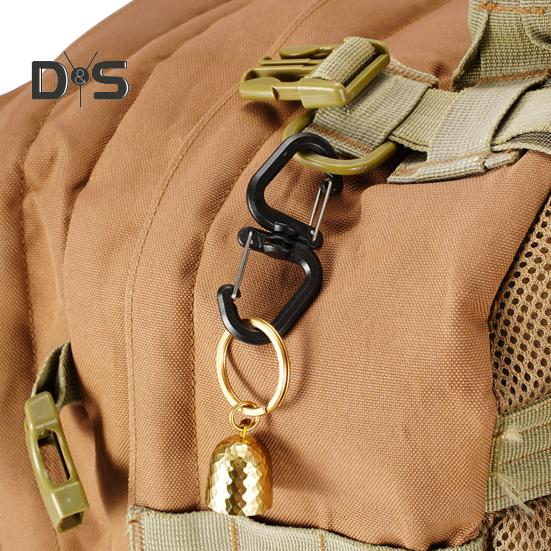 1/5 шт. вращающийся на 360 градусов крючок портативный легкий открытый кемпинг походный S-образный поворотный крючок вешалка пряжка для подвешивания кемпинговые аксессуары