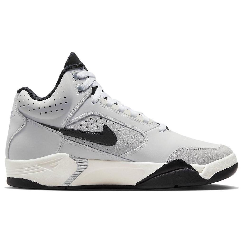 Nike Мужские кроссовки Air Flight Lite Mid Photon Dust Metallic Silver Light Smoke Grey Black FJ2949-001