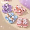 Детские летние шлепанцы Sanrio с мультяшным принтом, нескользящие, легкие, с мягкой подошвой