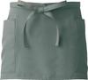 CT2366 Short Apron Light Gray Free Size [Seven Uniform] CT2366-7