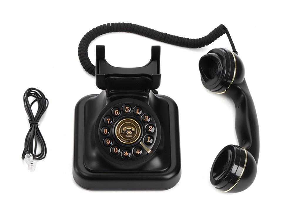 Винтажный европейский и американский стационарный антикварный телефон