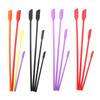 Kitchen Mixing Sampling Small Rubber Spatula Mini Silicone Spatula Set Thin Jar Scraper Makeup