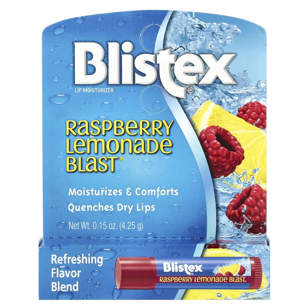 Blistex Увлажняющий крем для губ, Raspberry Lemonade Blast, 0,15 унции (4,25 г)