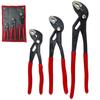 AeKeatDa Set 175 240 300mm Water Pump Pliers Pliers Wrench Push Button Quick 3-piece