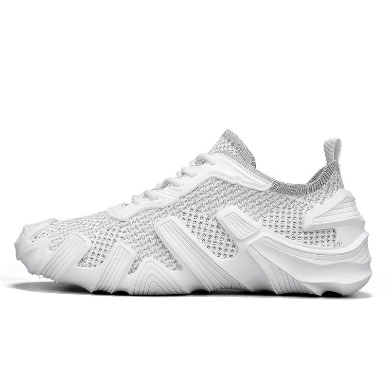 Дышащие сетчатые кроссовки мужские носки с плетением из мух обувь мужская весенне-летняя мужская обувь 2025 новая модная обувь для студентов