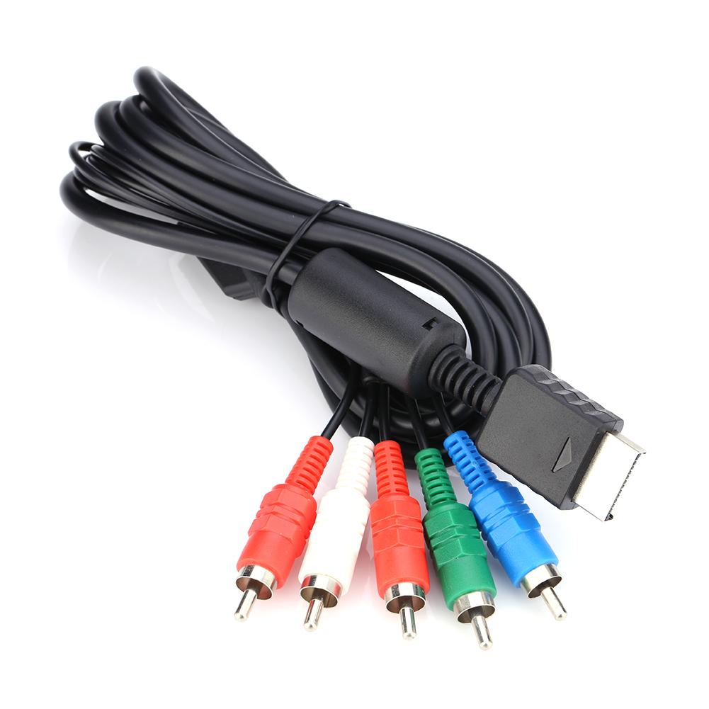 Аудиокабель для PS2 Видеокабель AV Multi Out to Component Video/Audio Cable Кабель для Sony Playstation PS2 PS3 Аудиокабель