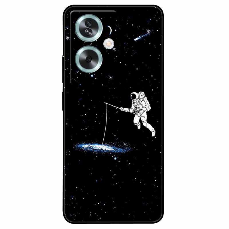 For OPPO A79 5G A 79 Case Silicone Soft Wolf Lion Cat Black Bumper Funda Coque for OPPO A79 CPH2553 OPPOA79 Cover Protective Bag