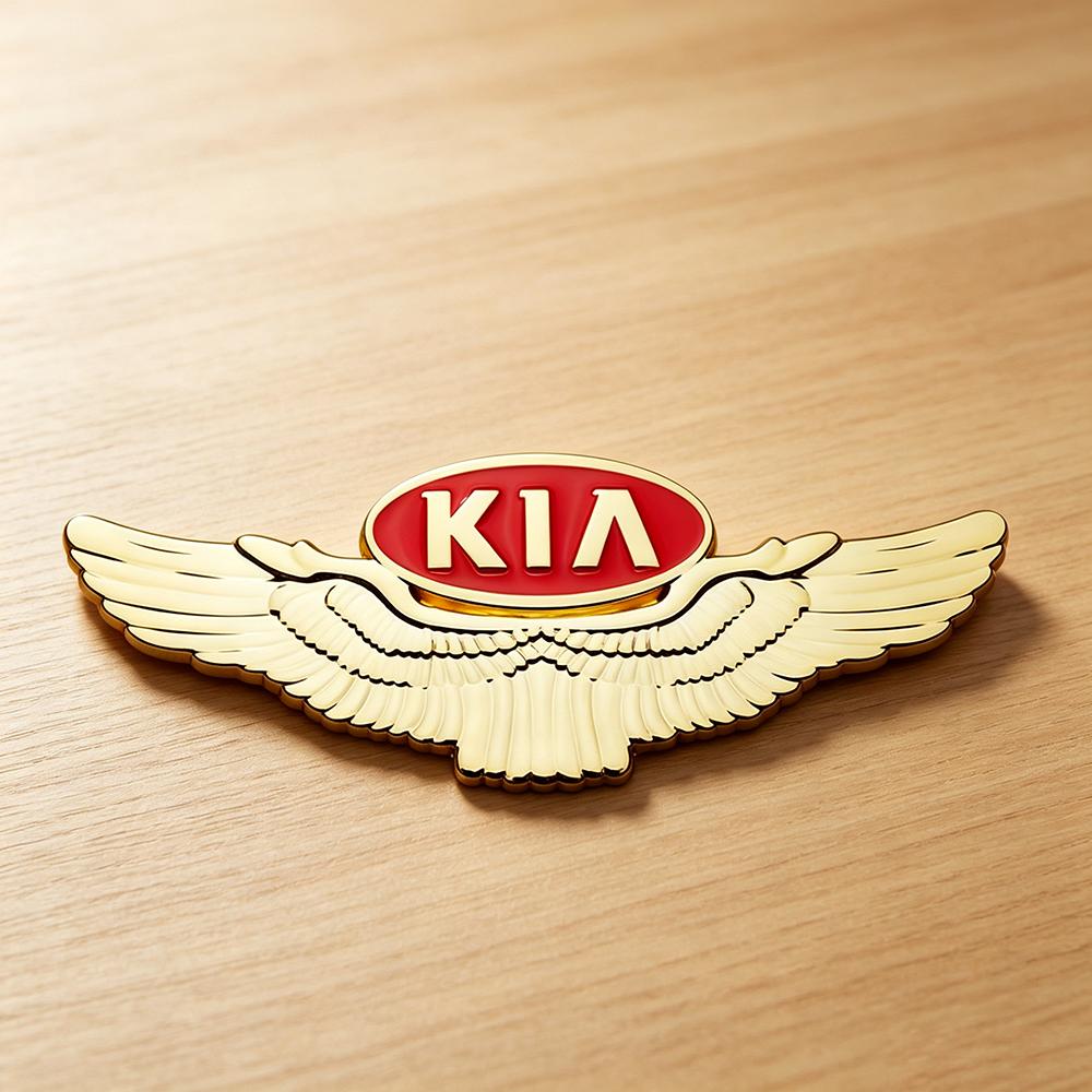 Автомобильная наклейка на крыло и окно для KIA K2 K3 K5 Rio Forte Soul Sorento Cerato Sportage Optima Ceed 3D Металлическая эмблема-крыло xwgln00