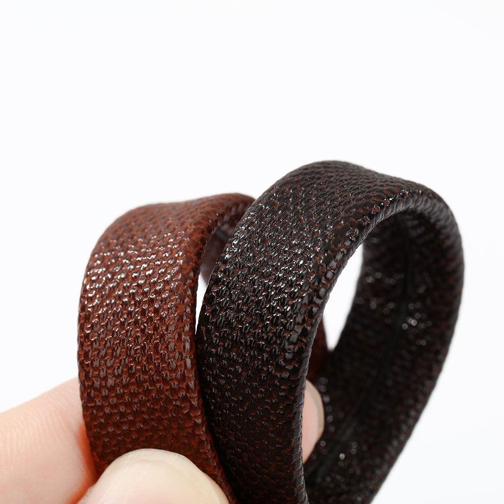5pcs Faux Leather Belt Loop Keeper PU Leather Belt Tail Holder Ring for 35mm belt