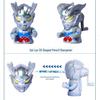 3D Точилка для карандашей Ультрамен с ручным вращением для детей, Автоматическое вращение