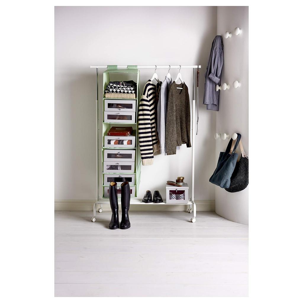 IKEA BUMERANG Solid Wood Clothes Hanger with Recessed Shoulders for and Camisoles Sets Suits, Jackets, (2 (16 Pieces), White)