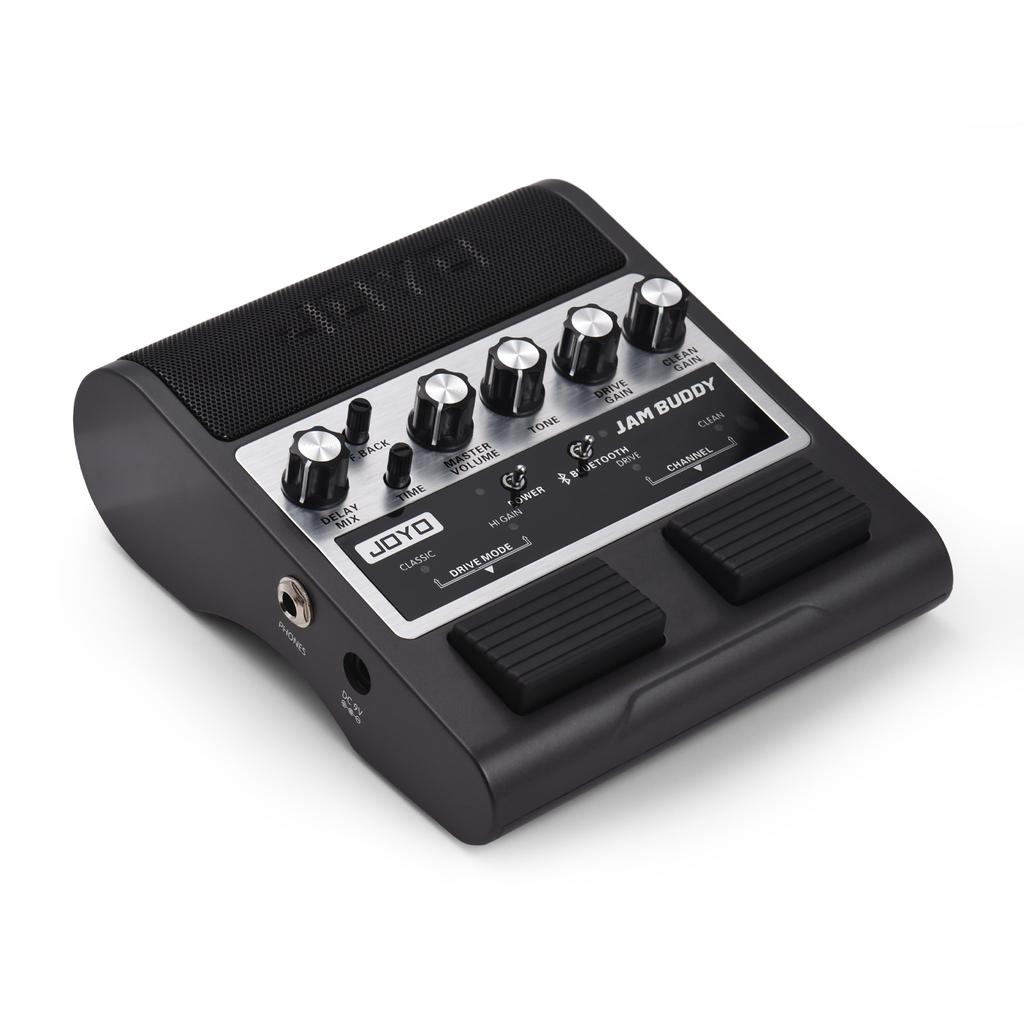 JOYO Electric Guitar Speaker Portable Guitar Effector Amp 2x4W Dual Channel Dual Effects Pedal