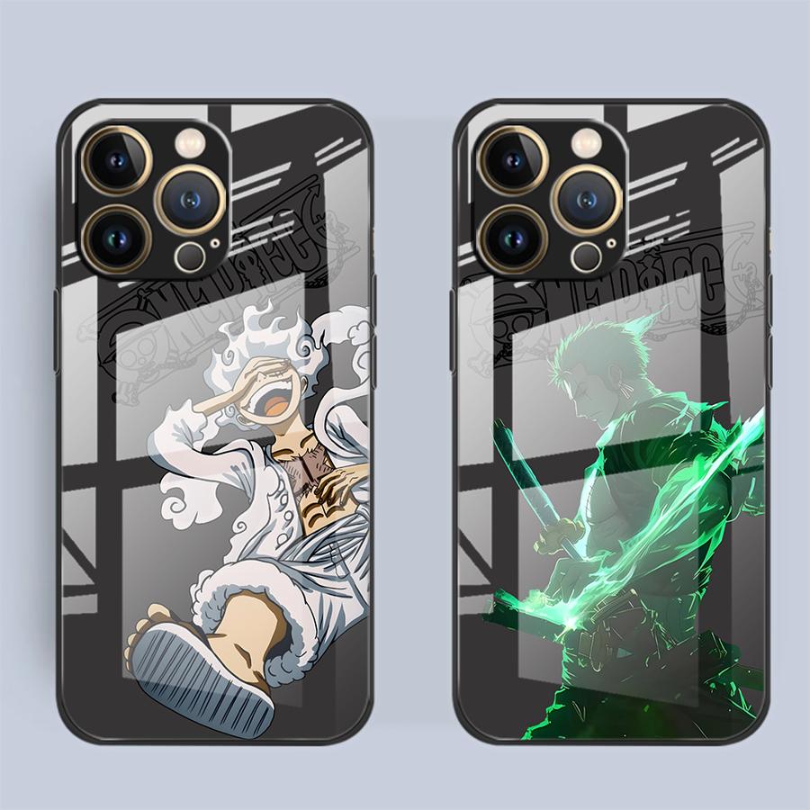Чехол для iPhone 17 Pro Max XR 12 14 11 8 Air 16 15 Plus 13 Стеклянная крышка для телефона OneS P-ieceS Крутой