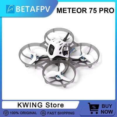 FPV дроны BETAFPV Meteor75 Pro Версия с O4 Air Unit / Версия PNP Бесколлекторный квадрокоптер Whoop с мотором 1102 Мини умные RC дроны