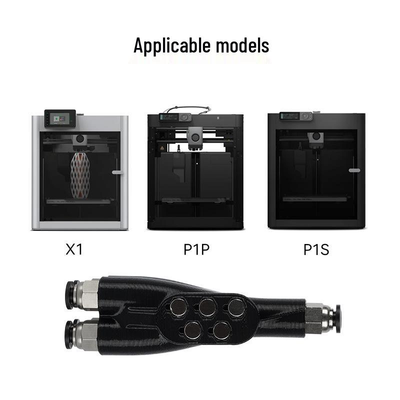 Подающий механизм и соединитель трубки для 3D-принтера Bamboo X1C/P1P/S