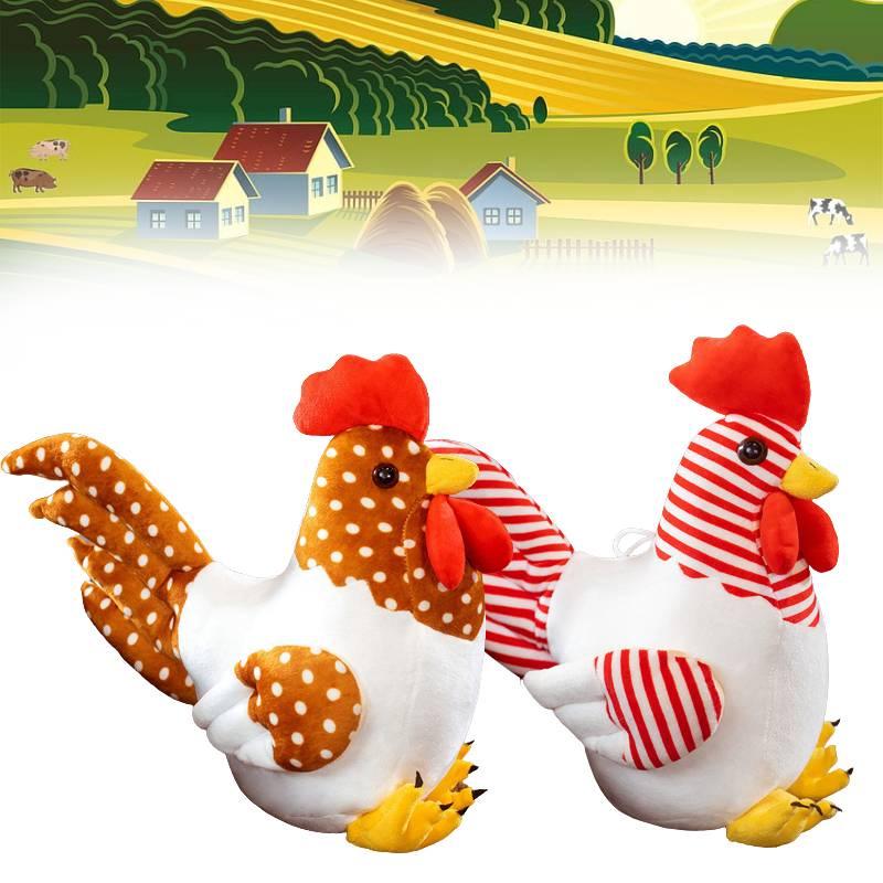 Плюшевый петушок для любителей животных