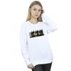 DC Comics Womens/Ladies The Flash Batman Portraits Sweatshirt