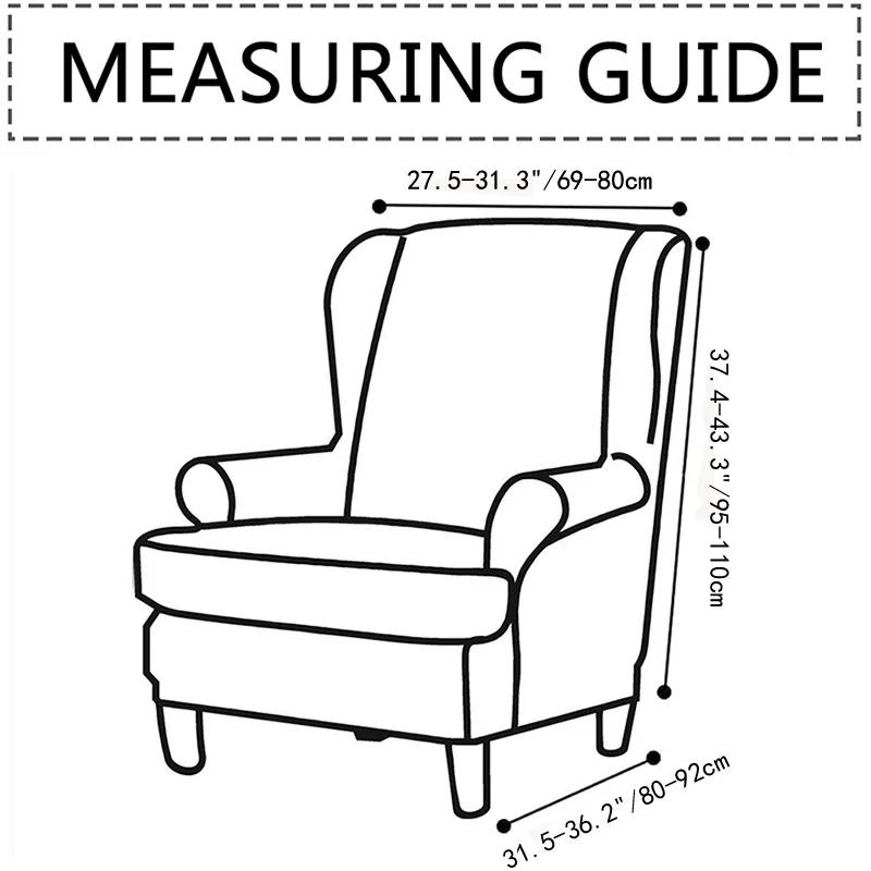 Чехол на кресло с цветочным принтом, эластичные чехлы на кресла из спандекса, скандинавские съемные чехлы для диванов с чехлами на сиденья