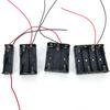5pcs 1 2 3 4 Slots Ports AA Size Power Battery Storage Case Box Holder Leads With Q1