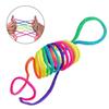 Kids Rainbow Colour Fumble Finger Thread Rope String Game Developmental Toy
