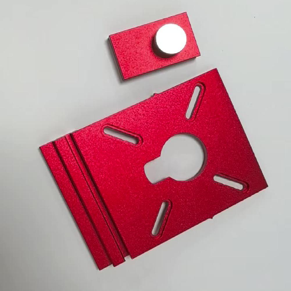 Aluminum Alloy Router Guide Rail Anodized Finish Compact Design