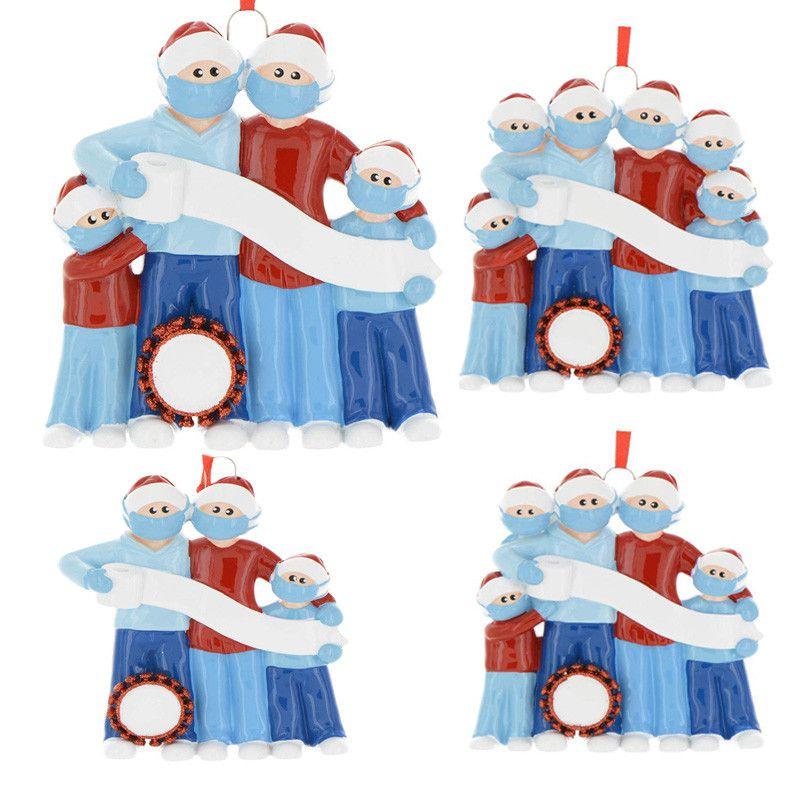 Diy Family Name Personalized 2020 Christmas Tree Hanging Ornament For Unique Holiday Decor