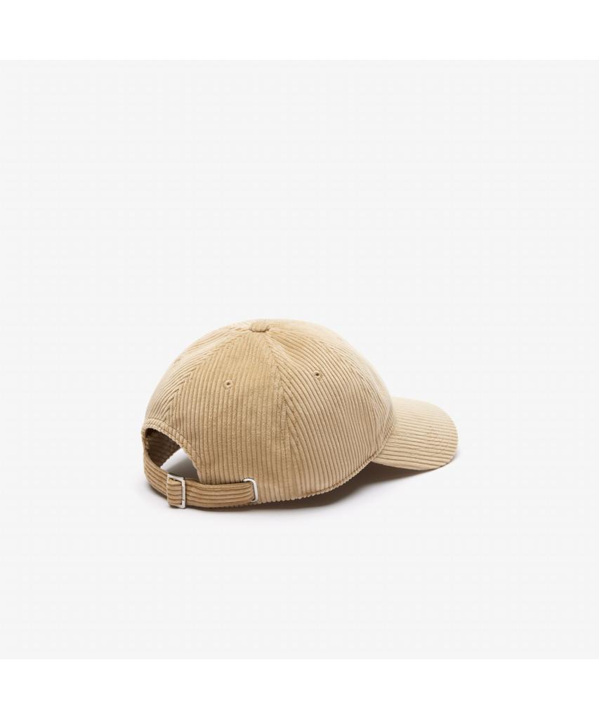 Мужская вельветовая бейсболка LACOSTE Rk3447-54N 02S