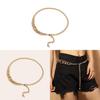 Metal Waist Women Chain With Irregular Aluminum Chain For Summer Winter Wear